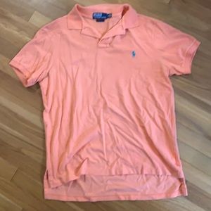 Orange men’s polo by Ralph Lauren